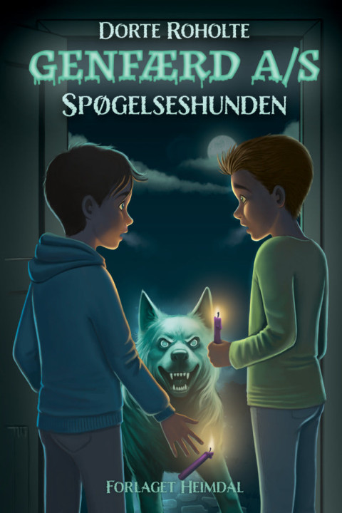 Omslag: Genfærd A/S 1 - Spøgelseshunden