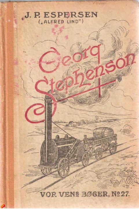 Omslag: Georg Stephenson