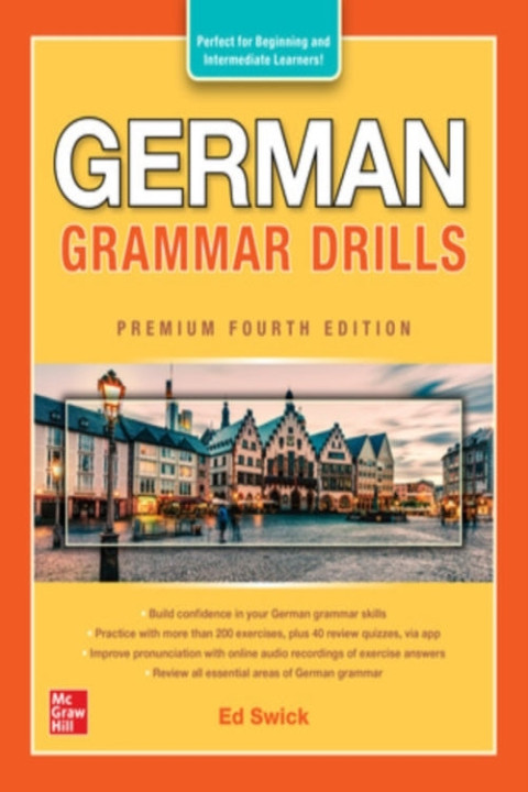 Omslag: German Grammar Drills, Premium Fourth Edition