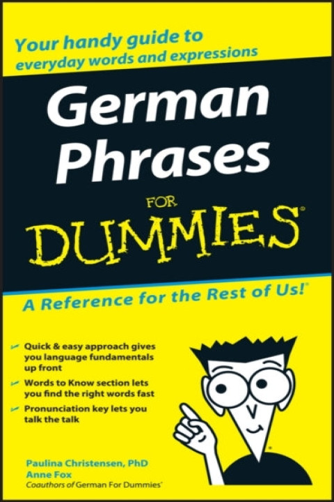 Omslag: German Phrases for Dummies