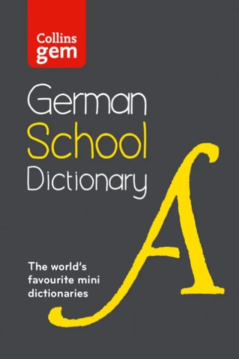Omslag: German School Gem Dictionary - Trusted support for learning, in a mini-format