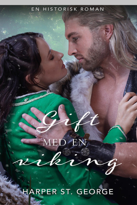 Omslag: Gift med en viking