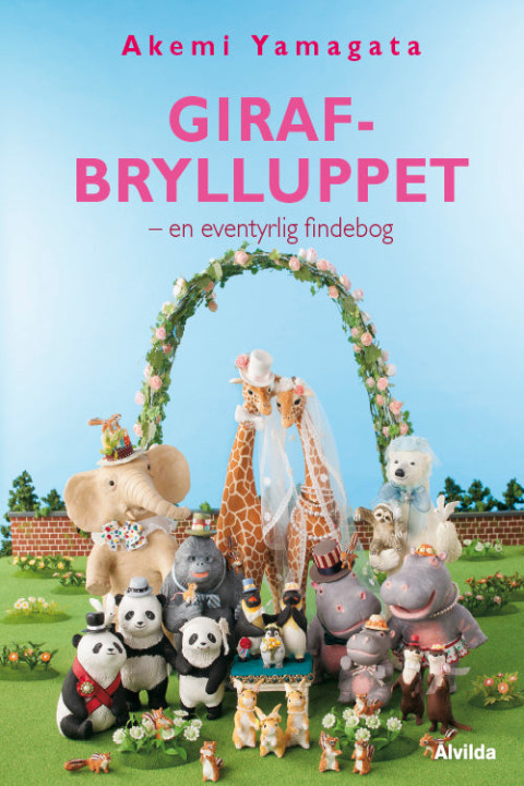 Omslag: Girafbrylluppet - en eventyrlig findebog