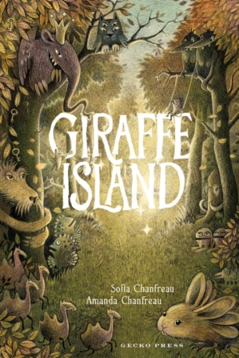 Omslag: Giraffe Island
