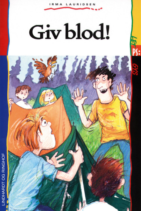 Omslag: Giv blod