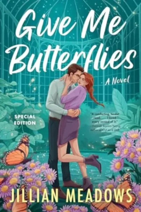 Omslag: Give Me Butterflies - A Novel