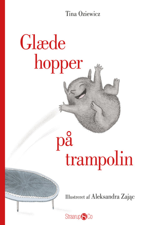 Omslag: Glæde hopper på trampolin