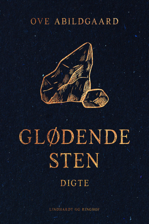Omslag: Glødende sten. Digte