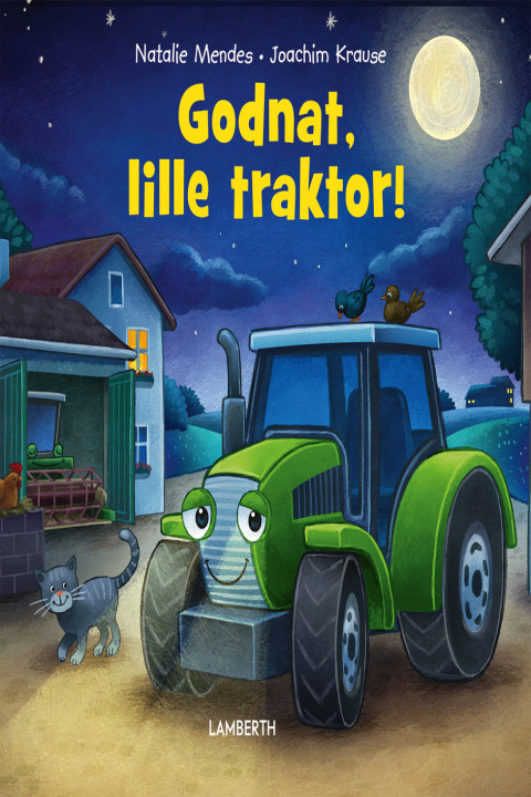 Omslag: Godnat, lille traktor!