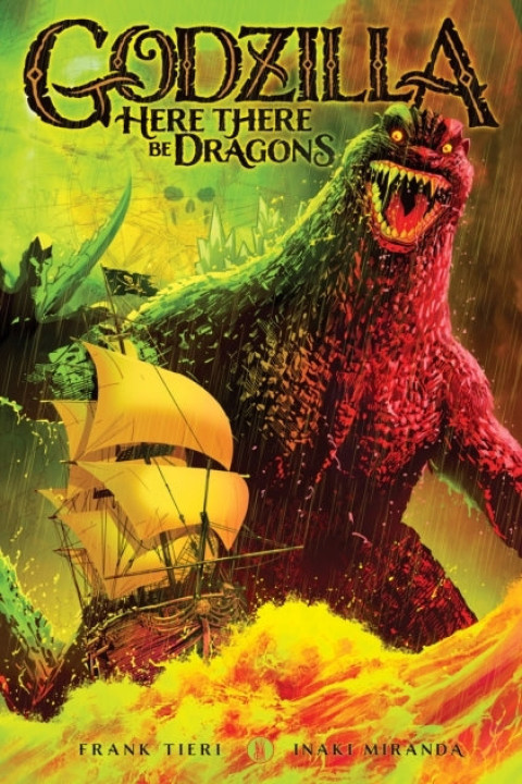 Omslag: Godzilla Here There Be Dragons
