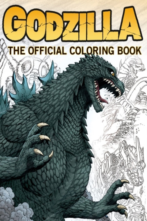 Omslag: Godzilla The official Coloring Book