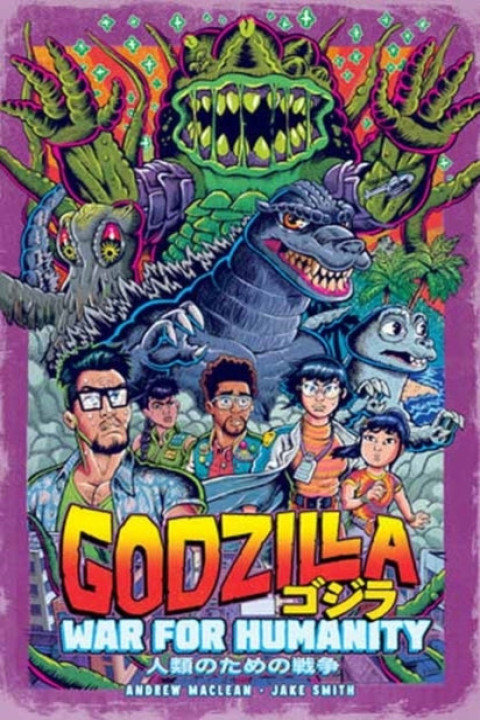 Omslag: Godzilla the War for Humanity