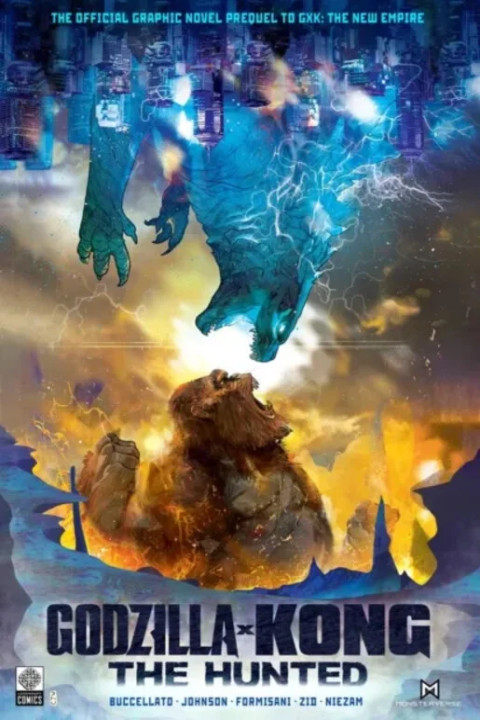Omslag: Godzilla x Kong: The Hunted