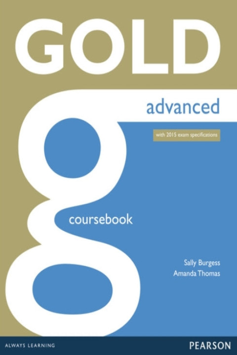 Omslag: Gold Advanced Coursebook