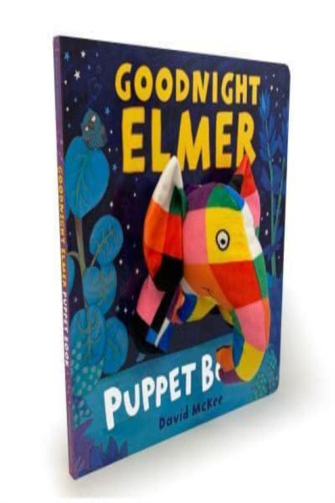 Omslag: Goodnight Elmer Puppet Book
