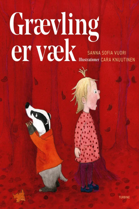 Omslag: Grævling er væk