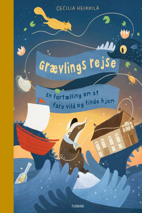 Omslag: Grævlings rejse
