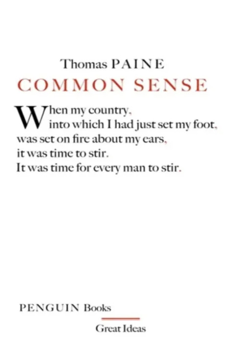 Omslag: Great Ideas Common Sense