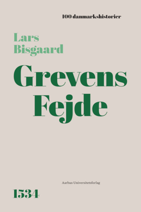 Omslag: Grevens fejde - 1534