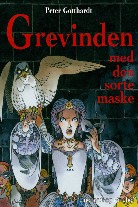 Omslag: Grevinden med den sorte maske