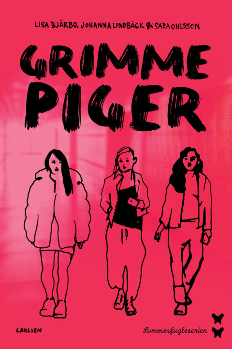 Omslag: Grimme piger