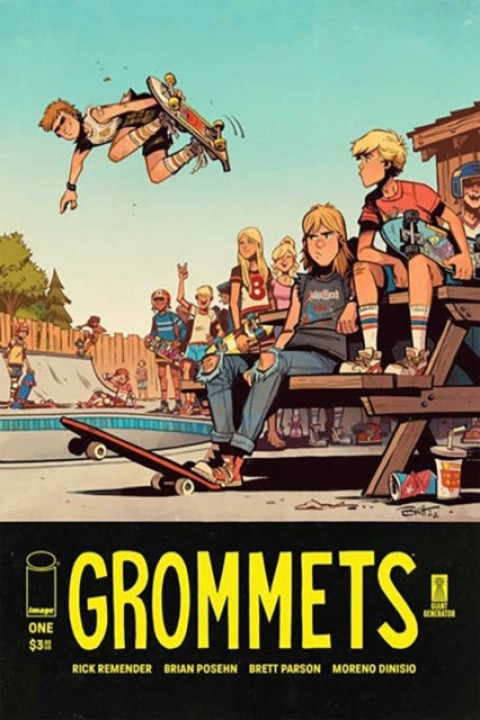 Omslag: Grommets