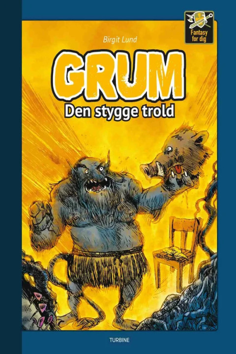 Omslag: Grum - Den stygge trold