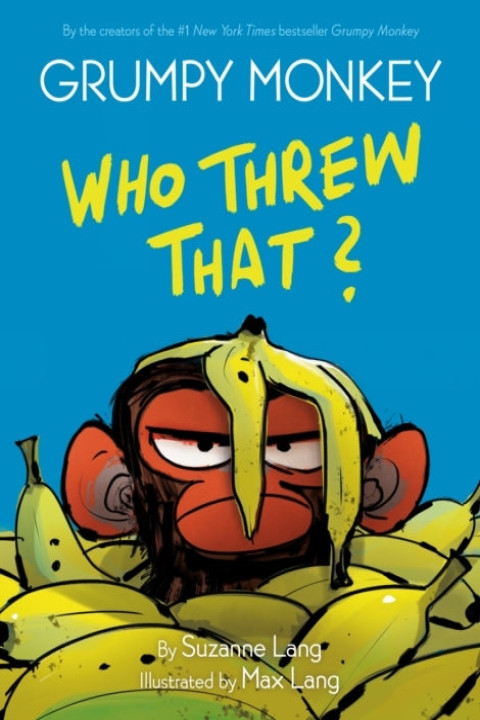 Omslag: Grumpy Monkey Who Threw That?