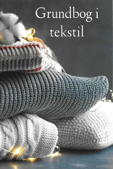 Omslag: Grundbog i tekstil