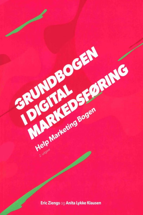 Omslag: Grundbogen i digital Markedsføring - Help Marketing Bogen