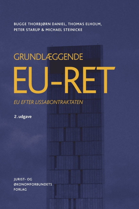 Omslag: Grundlæggende EU-ret