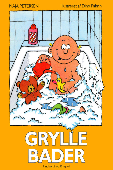 Omslag: Grylle bader