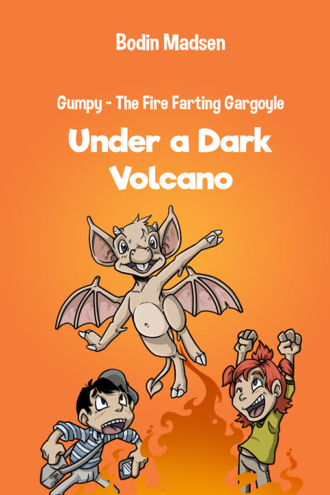 Omslag: Gumpy 2 - Under a Dark Volcano