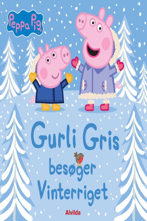 Omslag: Gurli Gris besøger Vinterriget