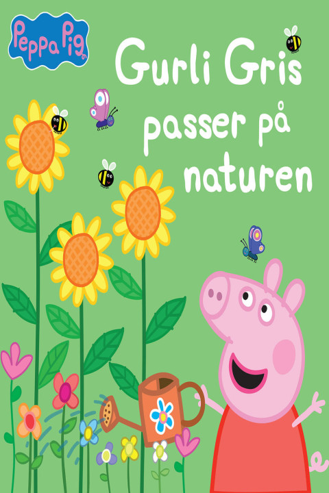 Omslag: Gurli Gris passer på naturen