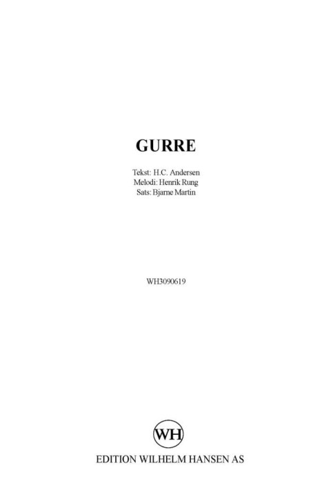 Omslag: Gurre