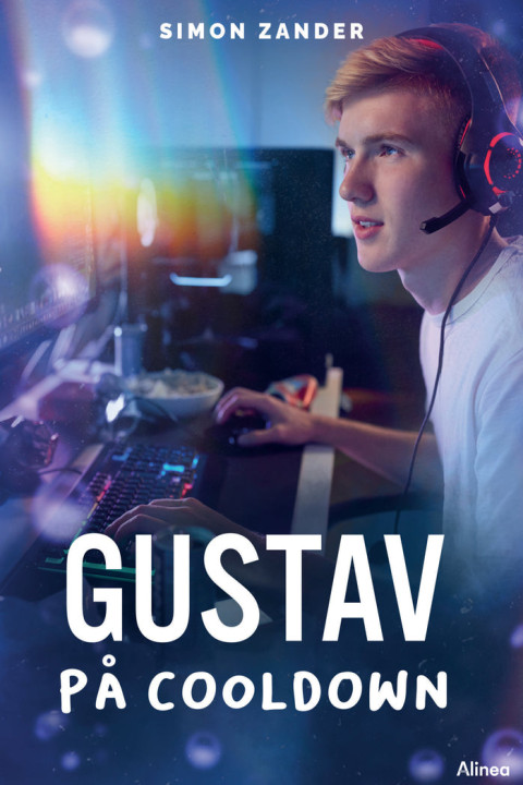 Omslag: Gustav på cooldown, Sort Læseklub