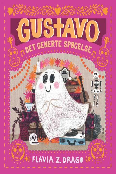Omslag: Gustavo - Det generte spøgelse