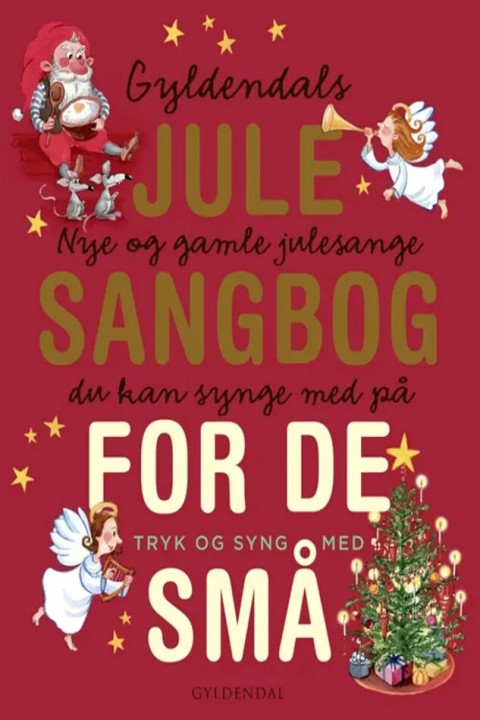 Omslag: Gyldendals julesangbog - med lydpanel
