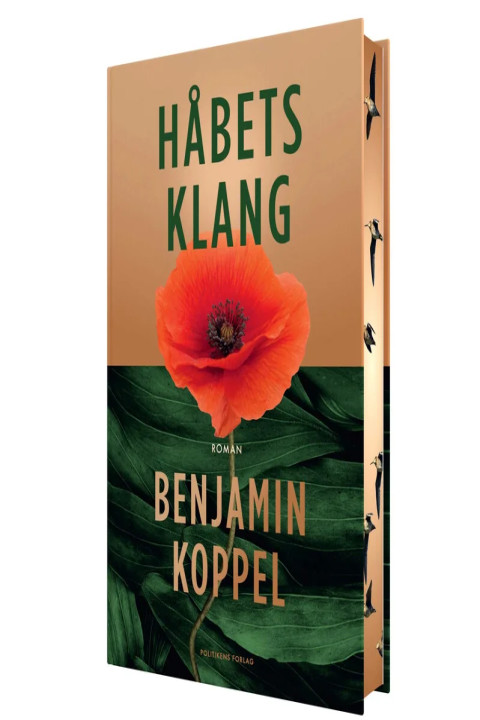 Omslag: Håbets klang - Sprayed edges