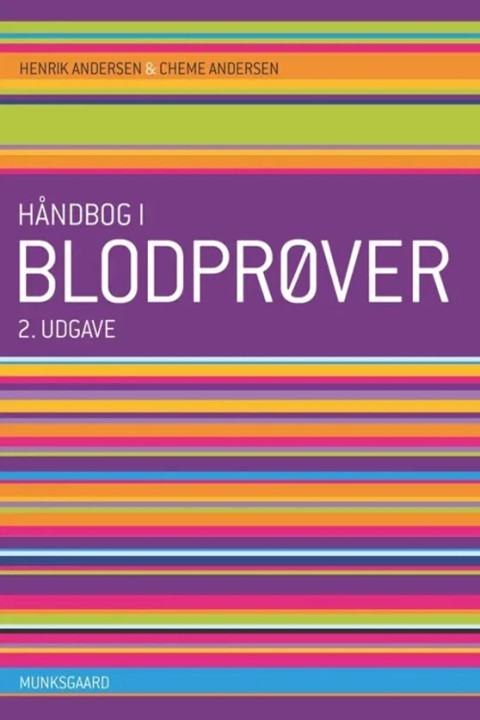 Omslag: Håndbog i blodprøver