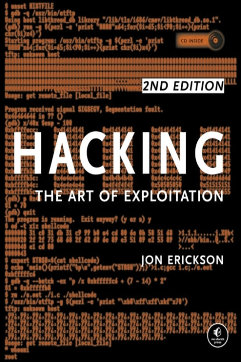 Omslag: Hacking the Art of Exploitation 2nd Edition