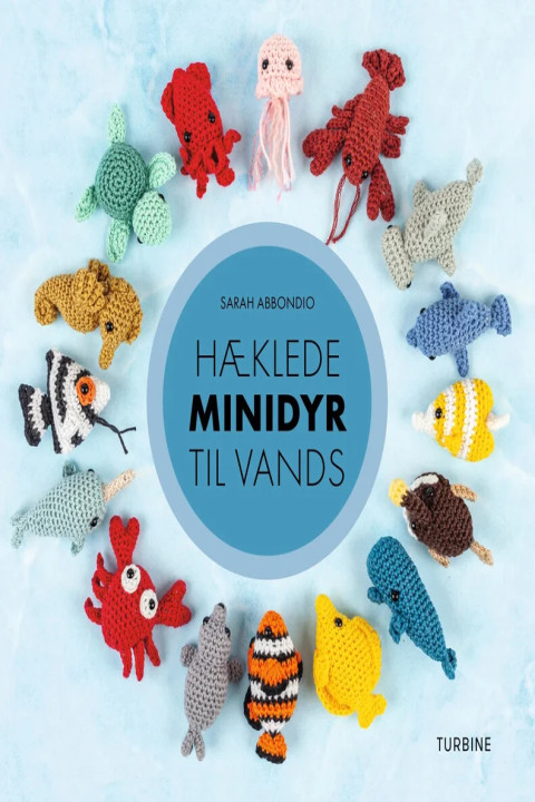 Omslag: Hæklede minidyr til vands