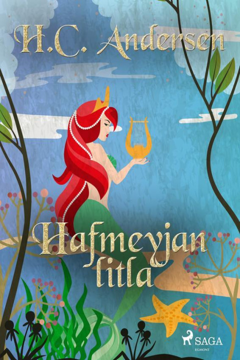 Omslag: Hafmeyjan litla