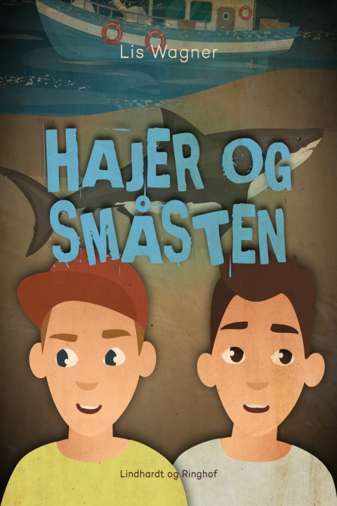 Omslag: Hajer og småsten