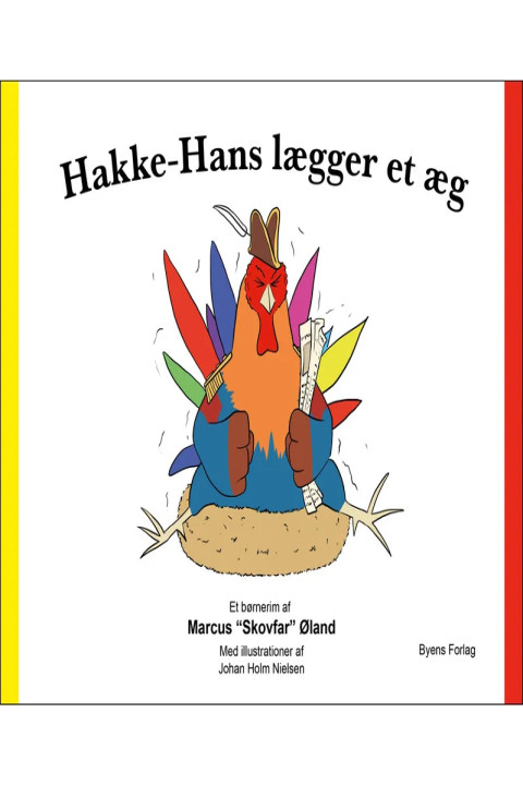 Omslag: Hakke-Hans lægger et æg