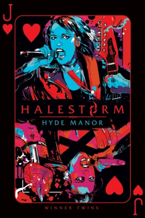Omslag: Halestorm Hyde Manor