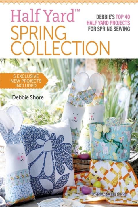 Omslag: Half Yard Spring Collectiondebbies Top 40 Half Yard Projec