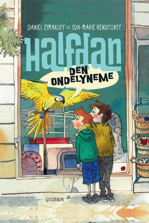 Omslag: Halfdan - den ondelyneme