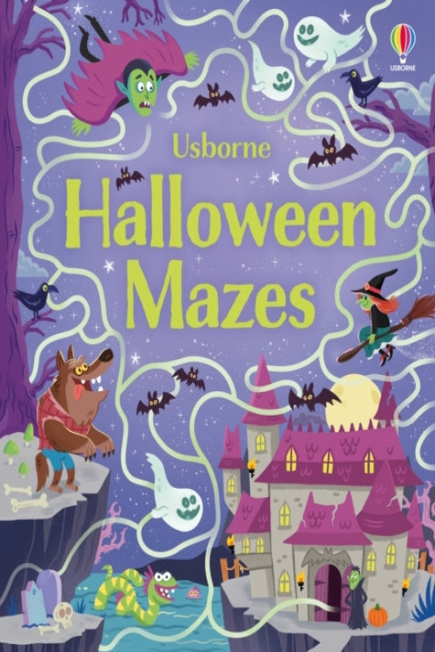 Omslag: Halloween Mazes